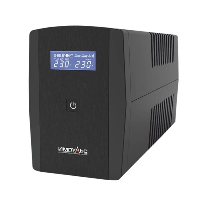 Источник бесперебойного питания Импульс ЮНИОР СМАРТ 2200 JS22211 Линейно-интерактивные, Напольный (Tower), 2200 ВА, 1320 Вт