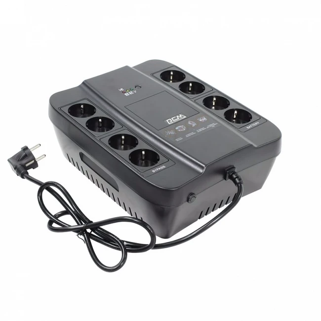 Источник бесперебойного питания Powercom SPD-450N Линейно-интерактивные, Напольный (Tower), 450 ВА, 270 Вт