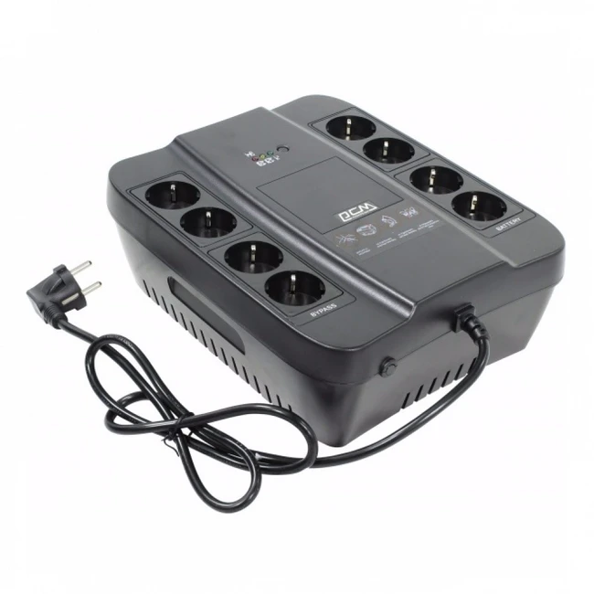 Источник бесперебойного питания Powercom SPD-650N Линейно-интерактивные, Напольный (Tower), 650 ВА, 390 Вт