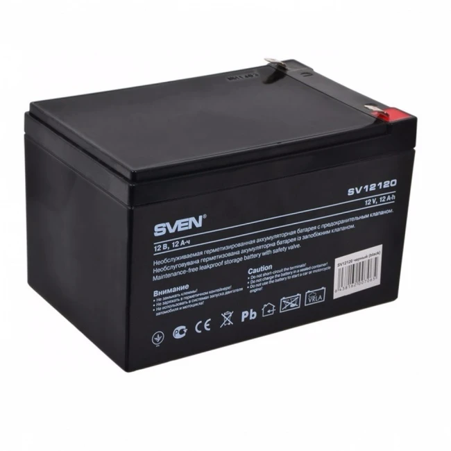 Сменные аккумуляторы АКБ для ИБП Sven SV 12V12Ah SV-0222012 12 В