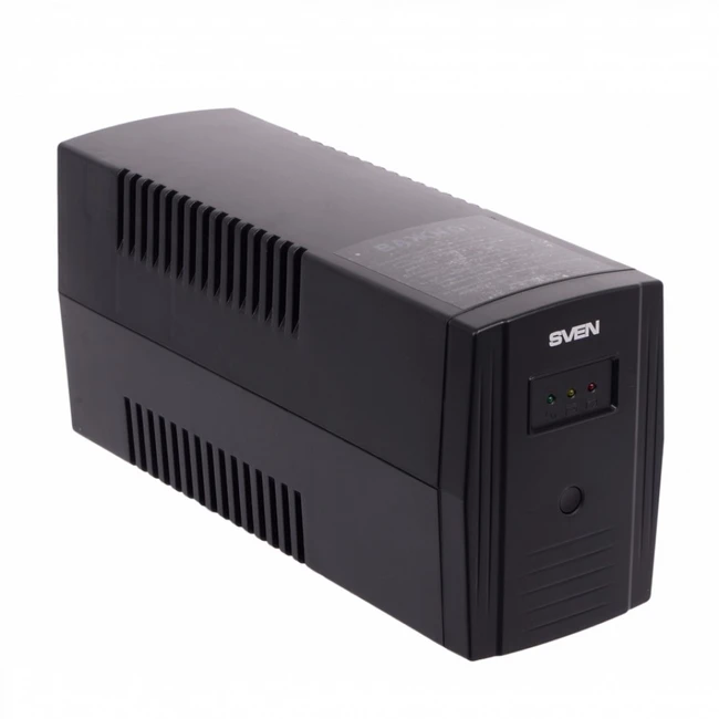 Источник бесперебойного питания Sven Pro 600 600VA 360W (2 EURO) SV-013837 (Линейно-интерактивные, Напольный, 600 ВА, 360)