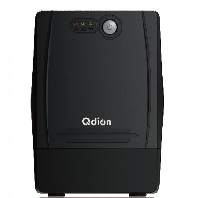 Источник бесперебойного питания Qdion QDP1000 SCHUKO (Линейно-интерактивные, Напольный, 1000 ВА, 600)