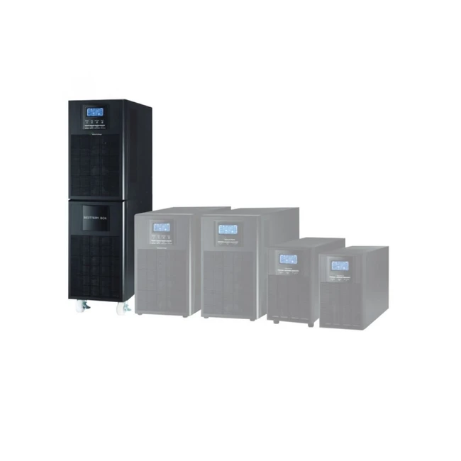 Источник бесперебойного питания Qdion Knight Pro+ TW 10K Tower 10K with 20pcs 9AH CSB Knight Pro+ TW 10K Qdion (Двойное преобразование (On-Line), Напольный, 10000 ВА, 9000)