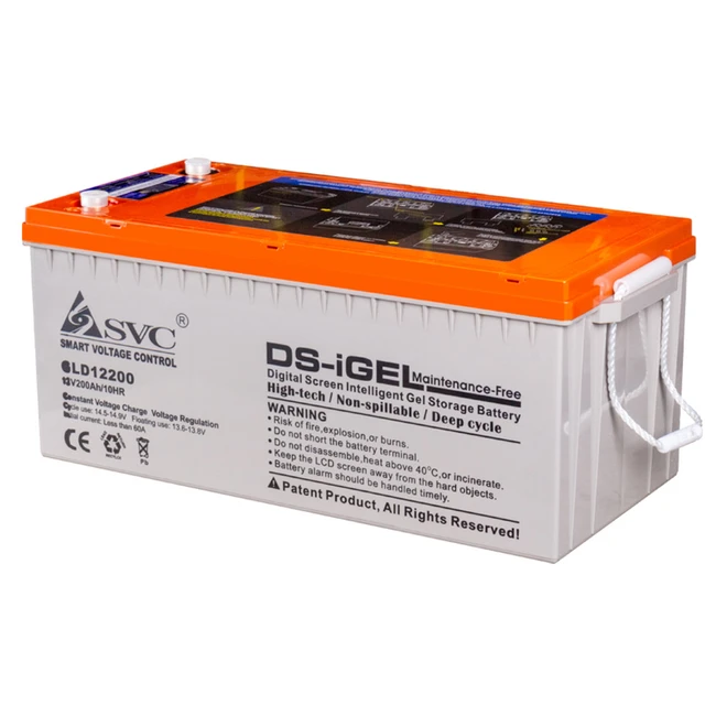 Сменные аккумуляторы АКБ для ИБП SVC GLD12200 (12 В)