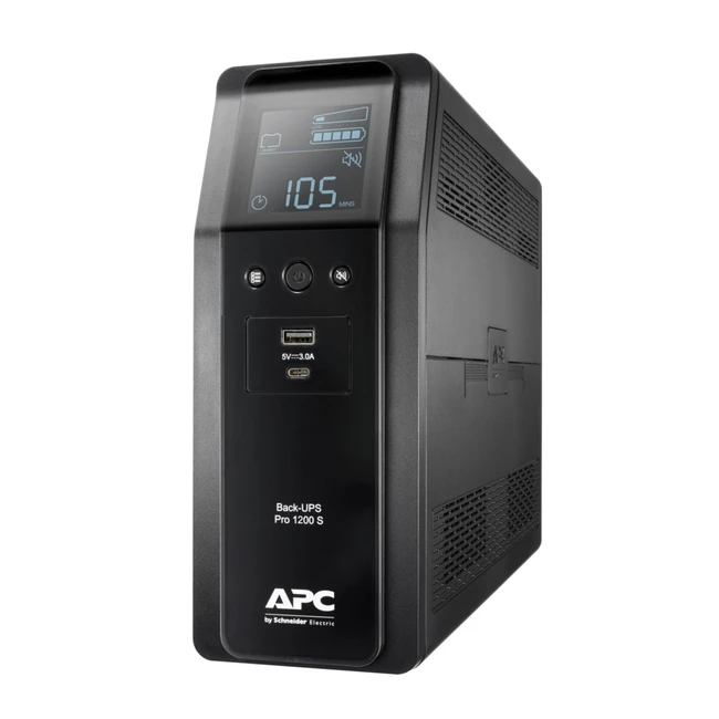 Источник бесперебойного питания APC Back-UPS Pro BR 1200VA BR1200SI Линейно-интерактивные, Напольный (Tower), 1200 ВА, 720 Вт