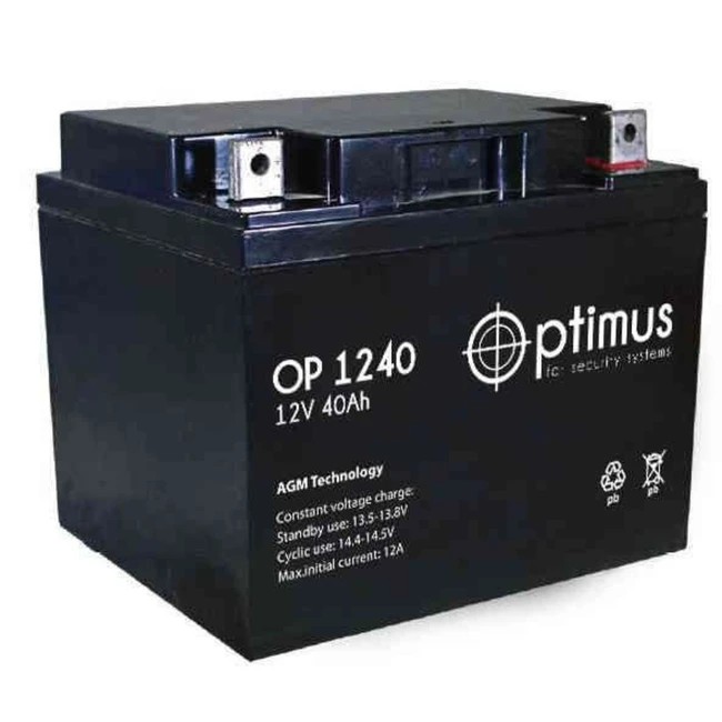 Сменные аккумуляторы АКБ для ИБП Optimus OP 1240 12 В
