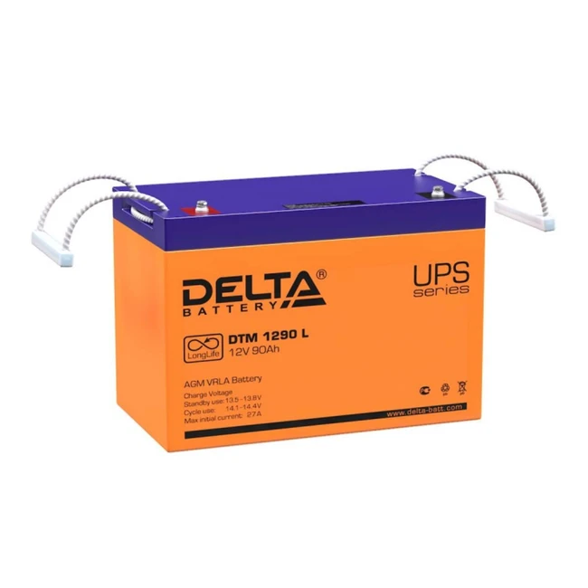 Сменные аккумуляторы АКБ для ИБП Delta Battery DTM 1290 L (12 В)
