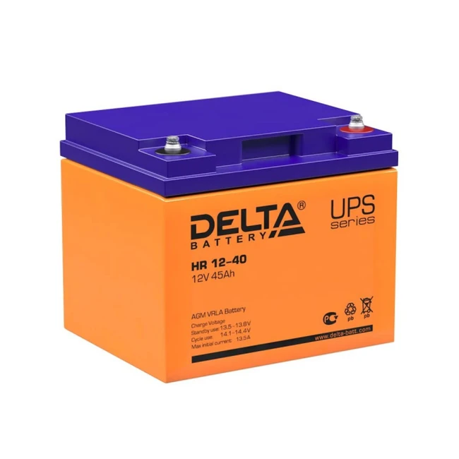 Сменные аккумуляторы АКБ для ИБП Delta Battery HR 12-65 (12 В)