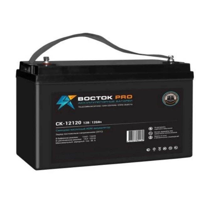 Сменные аккумуляторы АКБ для ИБП ВОСТОК СК 12120 (12 В)