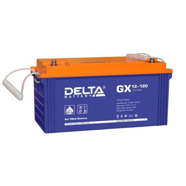 Сменные аккумуляторы АКБ для ИБП Delta Battery GX 12-120 (12 В)