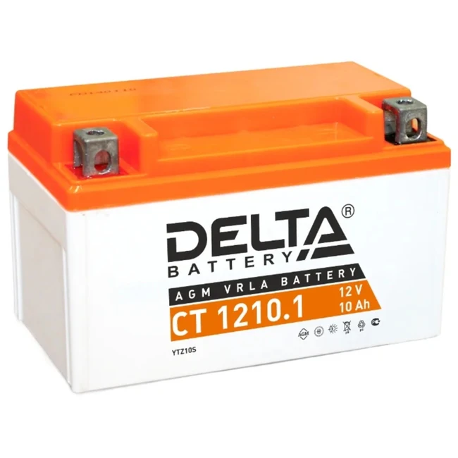 Сменные аккумуляторы АКБ для ИБП Delta Battery CT 1210.1 (12 В)