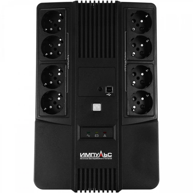 Источник бесперебойного питания Импульс Мастер 600 MT60102 Линейно-интерактивные, Напольный (Tower), 600 ВА, 360 Вт