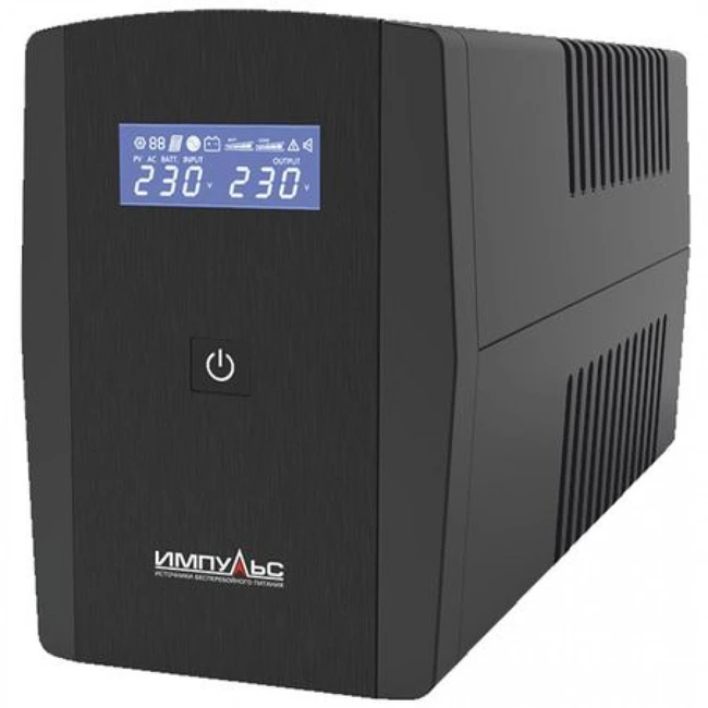 Источник бесперебойного питания Импульс ИМПУЛЬС Юниор Смарт 600 JS60113 Линейно-интерактивные, Напольный (Tower), 600 ВА, 360 Вт