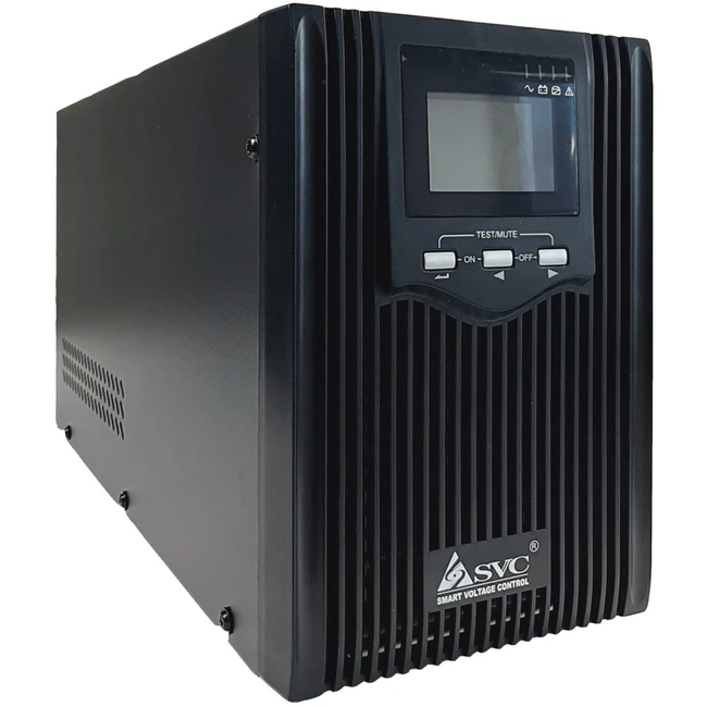 Источник бесперебойного питания SVC PTL-2K-LCD/A2 (Линейно-интерактивные, Напольный, 2000 ВА, 1600)
