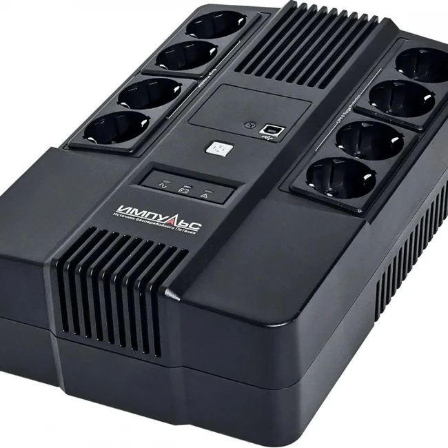 Источник бесперебойного питания Импульс МАСТЕР 1000 MT10201 Линейно-интерактивные, Напольный (Tower), 600 ВА, 1000 Вт