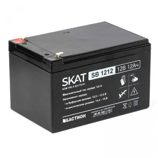 Сменные аккумуляторы АКБ для ИБП SKAT SB 1212 12 В