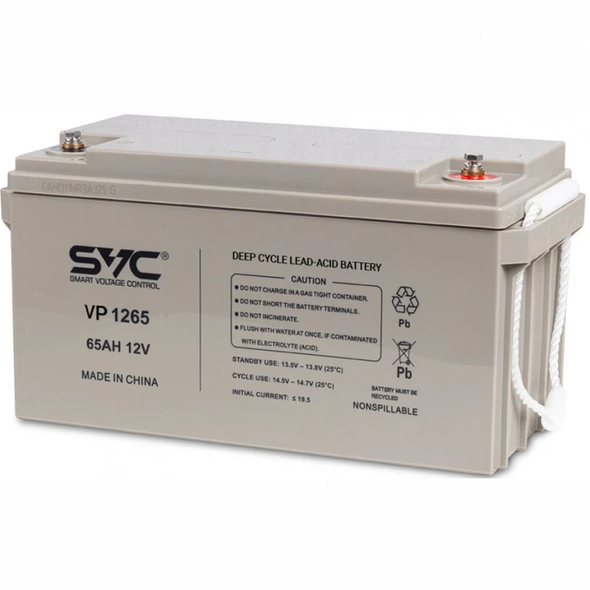 Сменные аккумуляторы АКБ для ИБП SVC VP1265 (12 В)