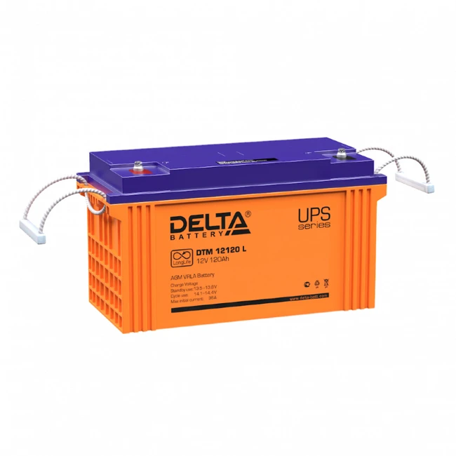 Сменные аккумуляторы АКБ для ИБП Delta Battery DTM 12120 L (12 В)
