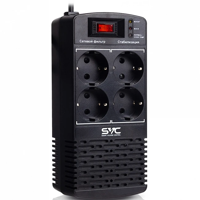 Стабилизатор SVC AVR-600-L (50 Гц)