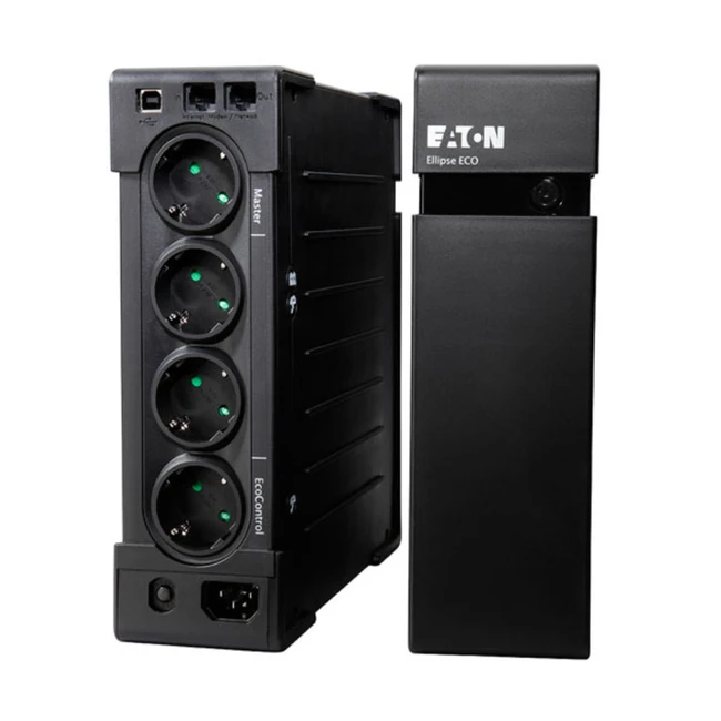 Источник бесперебойного питания Eaton Ellipse ECO 500 IEC EL500IEC Линейно-интерактивные, Напольный (Tower), 500 ВА, 300 Вт