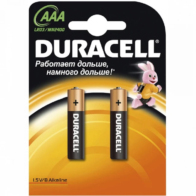 Батарейка Duracell Battery Basic AAAx2 058170