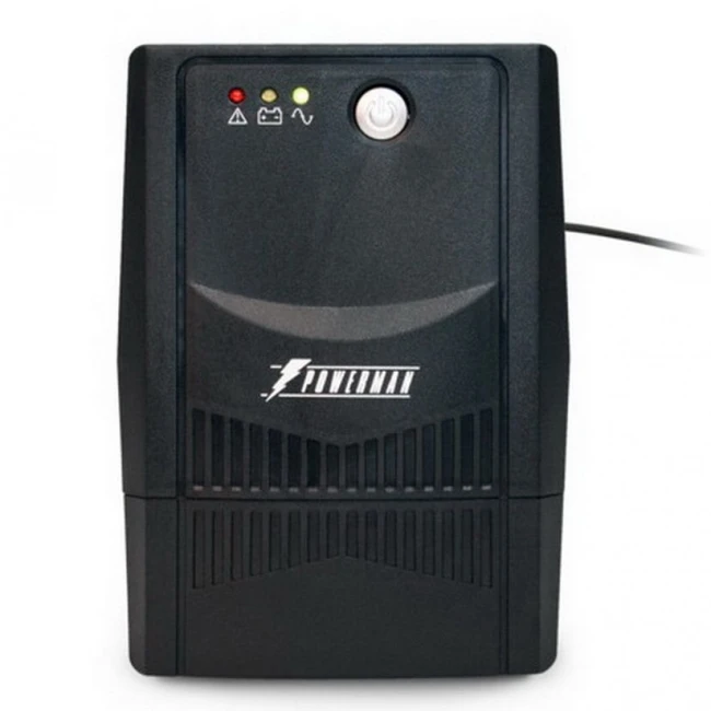 Источник бесперебойного питания Powerman UPS BackPro 650I Plus 6150952 Линейно-интерактивные, Напольный (Tower), 650 ВА, 360 Вт