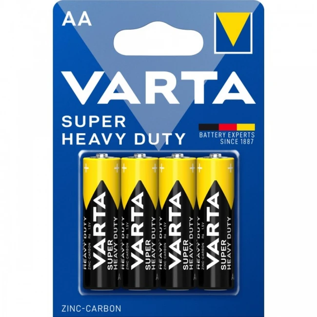 Батарейка VARTA SUPERLIFE R6 AA BL4 Heavy Duty 1.5V (2006) 02006101414