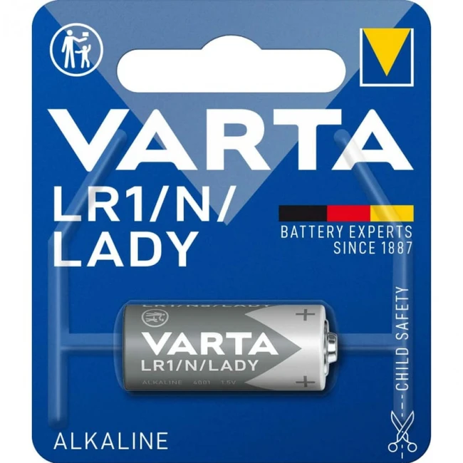 Батарейка VARTA ELECTRONICS LR1 N BL1 Alkaline 1.5V 04001101401