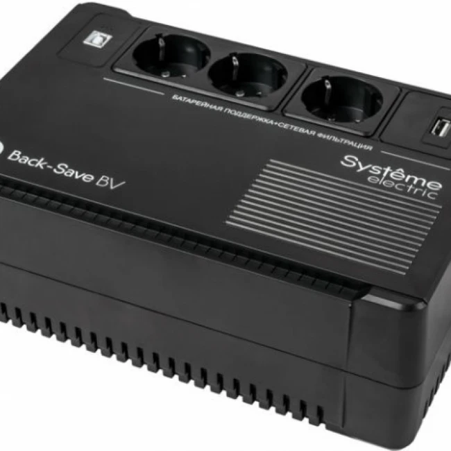 Источник бесперебойного питания Systeme Electric BVSE400RS (Линейно-интерактивные, Настенный, 400 ВА, 240)