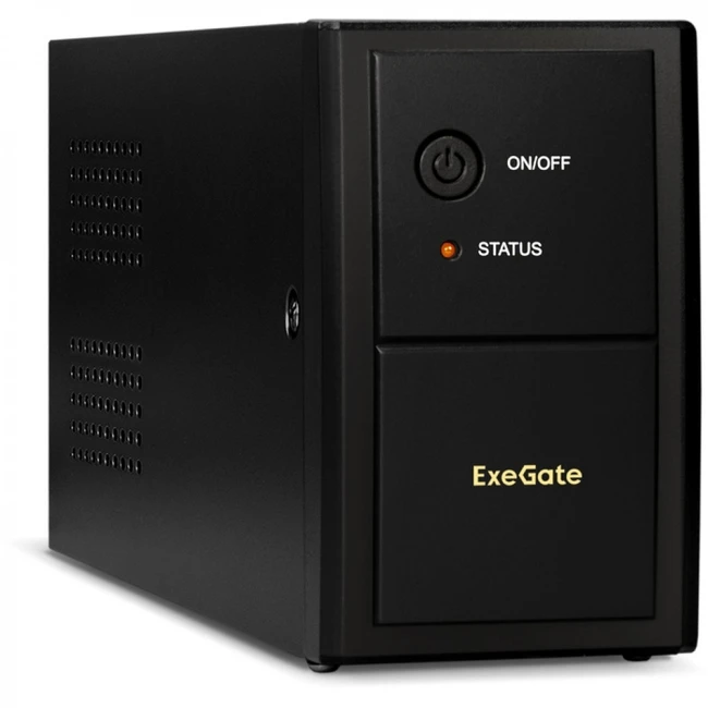 Источник бесперебойного питания ExeGate UNB-600.LED.AVR.2SH (Линейно-интерактивные, Напольный, 600 ВА, 360)