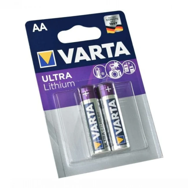 Батарейка VARTA FR6 AA BL2 Lithium 1.5V 06106301402
