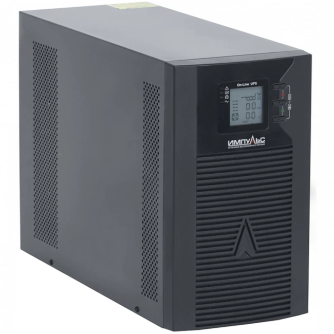 Источник бесперебойного питания Импульс SR30225 (Двойное преобразование (On-Line), Напольный (Tower), 3000 ВА, 2700 Вт)