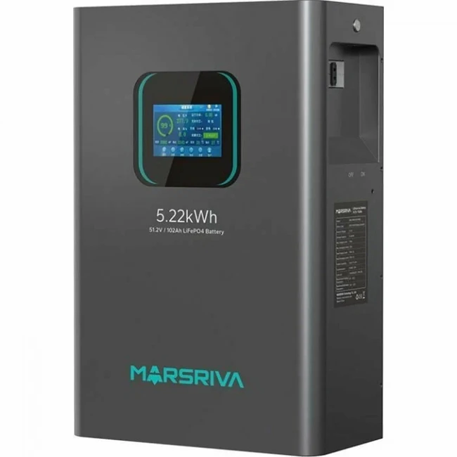 Сменные аккумуляторы АКБ для ИБП MARSRIVA MR-LFP48-100-WMD (51.2 В)