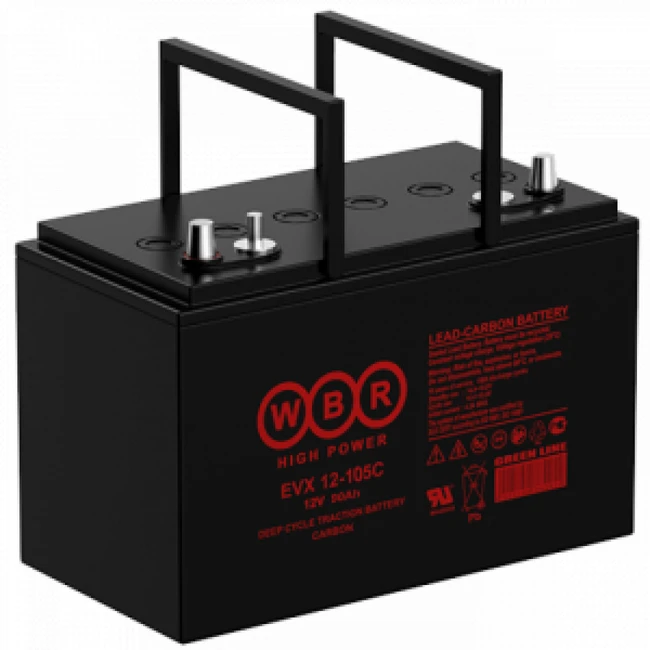 Сменные аккумуляторы АКБ для ИБП WBR EVX12-105C EVX12-105C WBR (12 В)