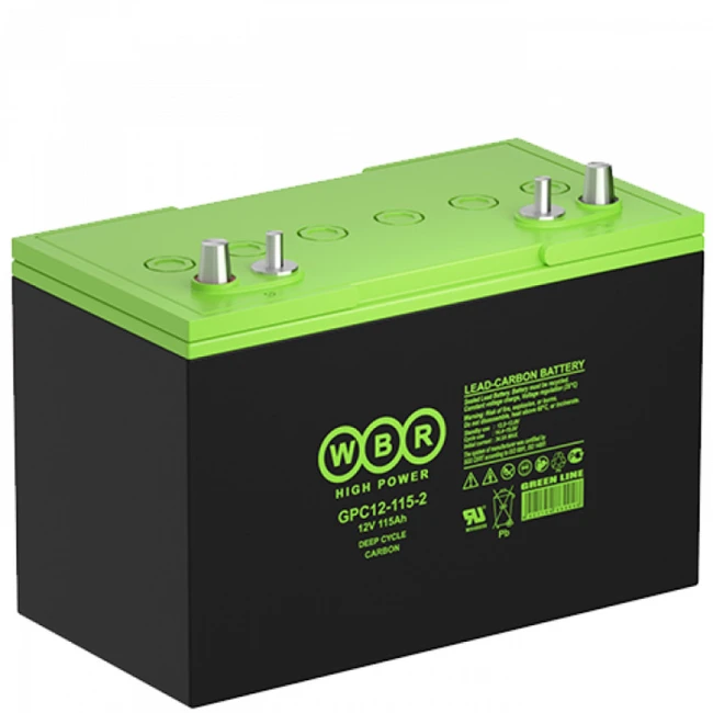 Сменные аккумуляторы АКБ для ИБП WBR GPC12-115-2 GPC12-115-2 WBR (12 В)