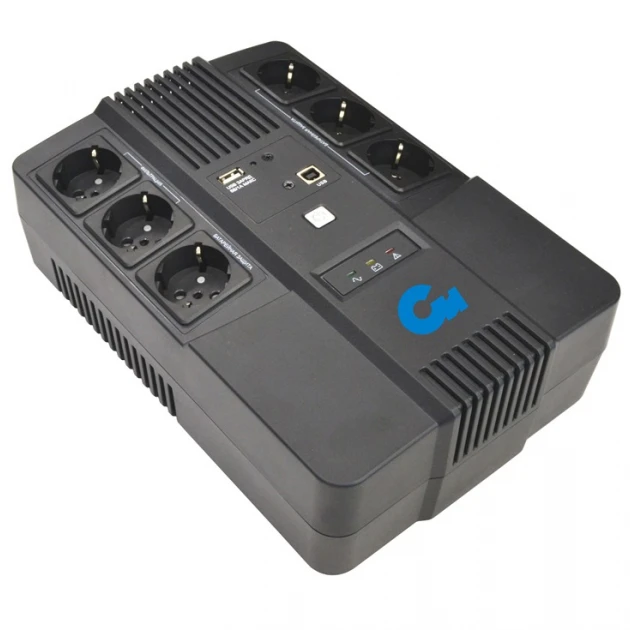 Источник бесперебойного питания Norden СИПБ08БА.6-11/ЛИ Schuko Линейно-интерактивные, Напольный (Tower), 800 ВА, 480 Вт