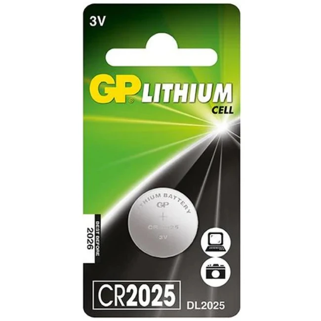 Батарейка GP Lithium CR2025 160mAh GP CR2025E-7CR2