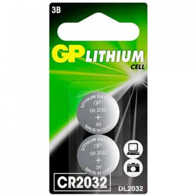 Батарейка GP Lithium CR2032 GP CR2032-2CRU2