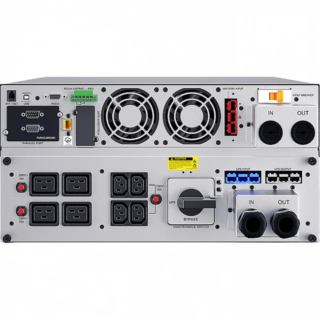 Источник бесперебойного питания CyberPower OLS10KERT5U (Двойное преобразование (On-Line), Напольный (Tower), 10000 ВА, 10000 Вт)