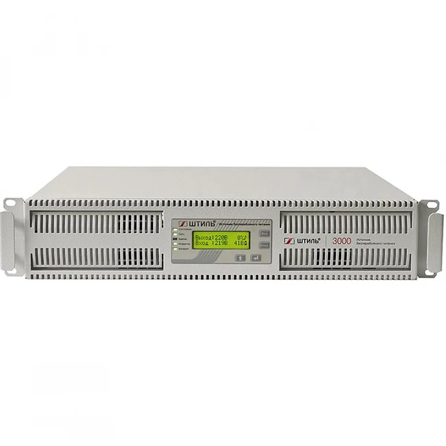 Источник бесперебойного питания Штиль SR1103L Двойное преобразование (On-Line), Стоечный (Rack), 3000 ВА, 2700 Вт