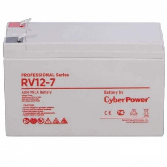 Сменные аккумуляторы АКБ для ИБП CyberPower RV12-7 (12 В)