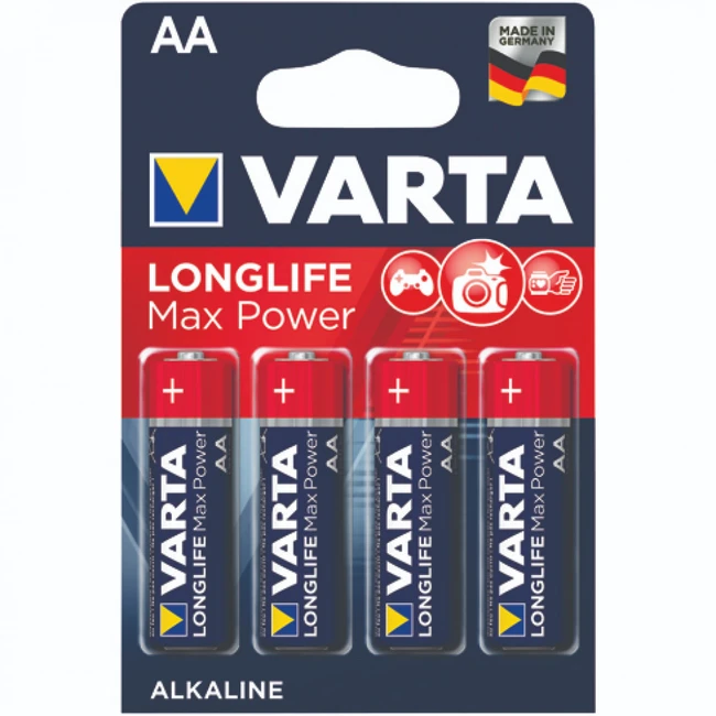 Батарейка VARTA LongLife Max Power LR6 Alkaline AA 04706101404