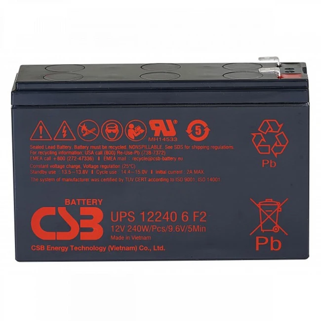 Сменные аккумуляторы АКБ для ИБП CSB UPS 122406 F2 UPS122406 F2 (12 В)