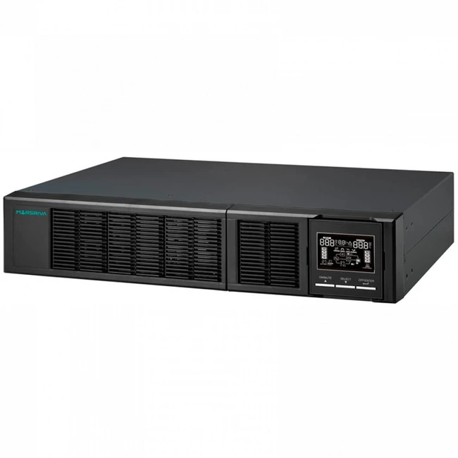 Источник бесперебойного питания MARSRIVA MR-UL1KRT-H 31059741 Двойное преобразование (On-Line), Стоечный (Rack), 1000 ВА, 900 Вт
