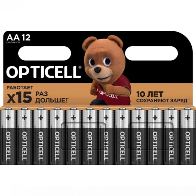 Батарейка Opticell BASIC AA 12 PCS 5051010
