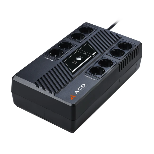 Источник бесперебойного питания ACD PW-Entry 800 86C-C34013-00G Линейно-интерактивные, Напольный (Tower), 800 ВА, 480 Вт