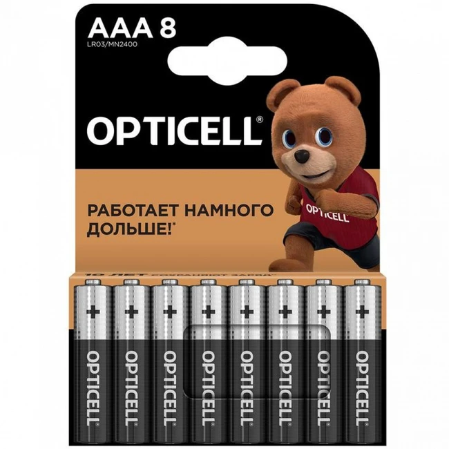 Батарейка Opticell BASIC AAA 8 PCS 5051009