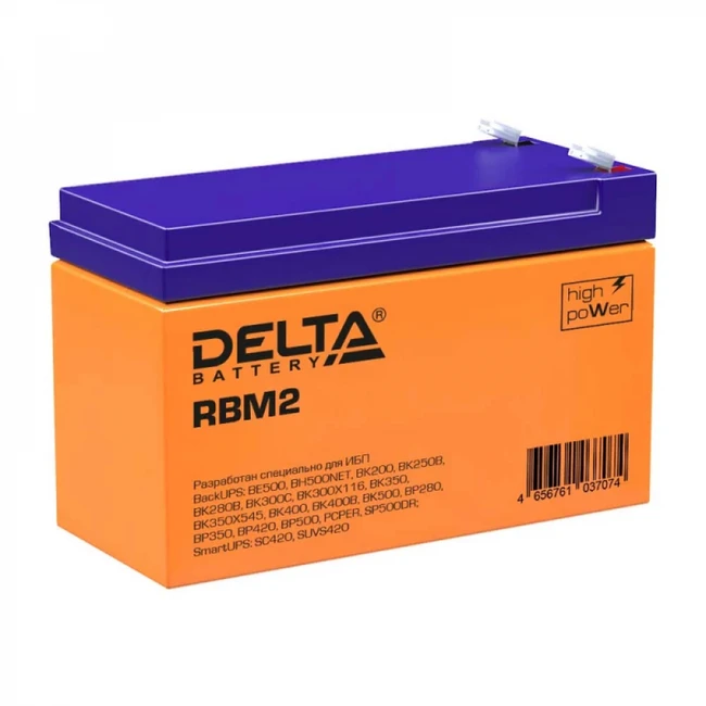 Сменные аккумуляторы АКБ для ИБП Delta Battery RBM2 (12 В)