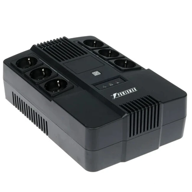 Источник бесперебойного питания Powerman Brick 800 6120044 (Линейно-интерактивные, Напольный, 800 ВА, 480)