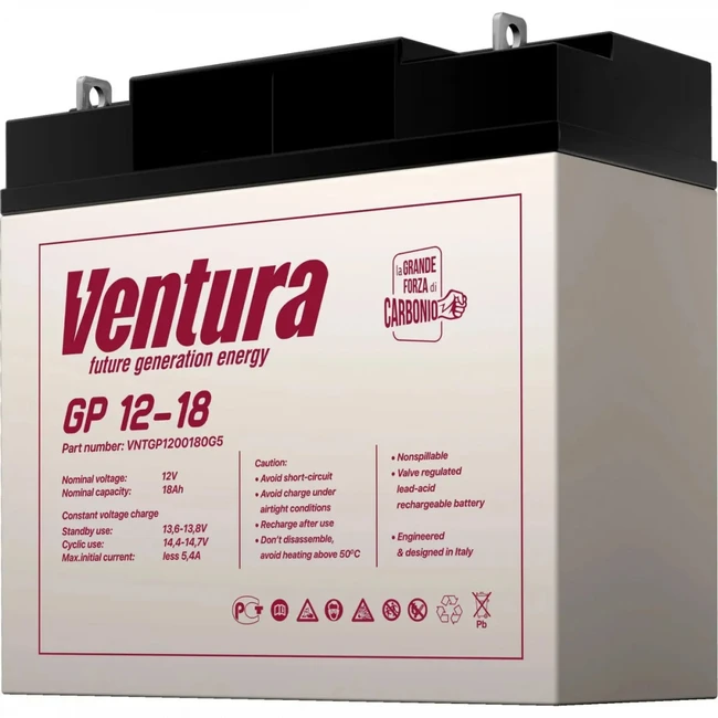 Сменные аккумуляторы АКБ для ИБП Ventura GP 12-18 VNTGP1200180G5 (12 В)